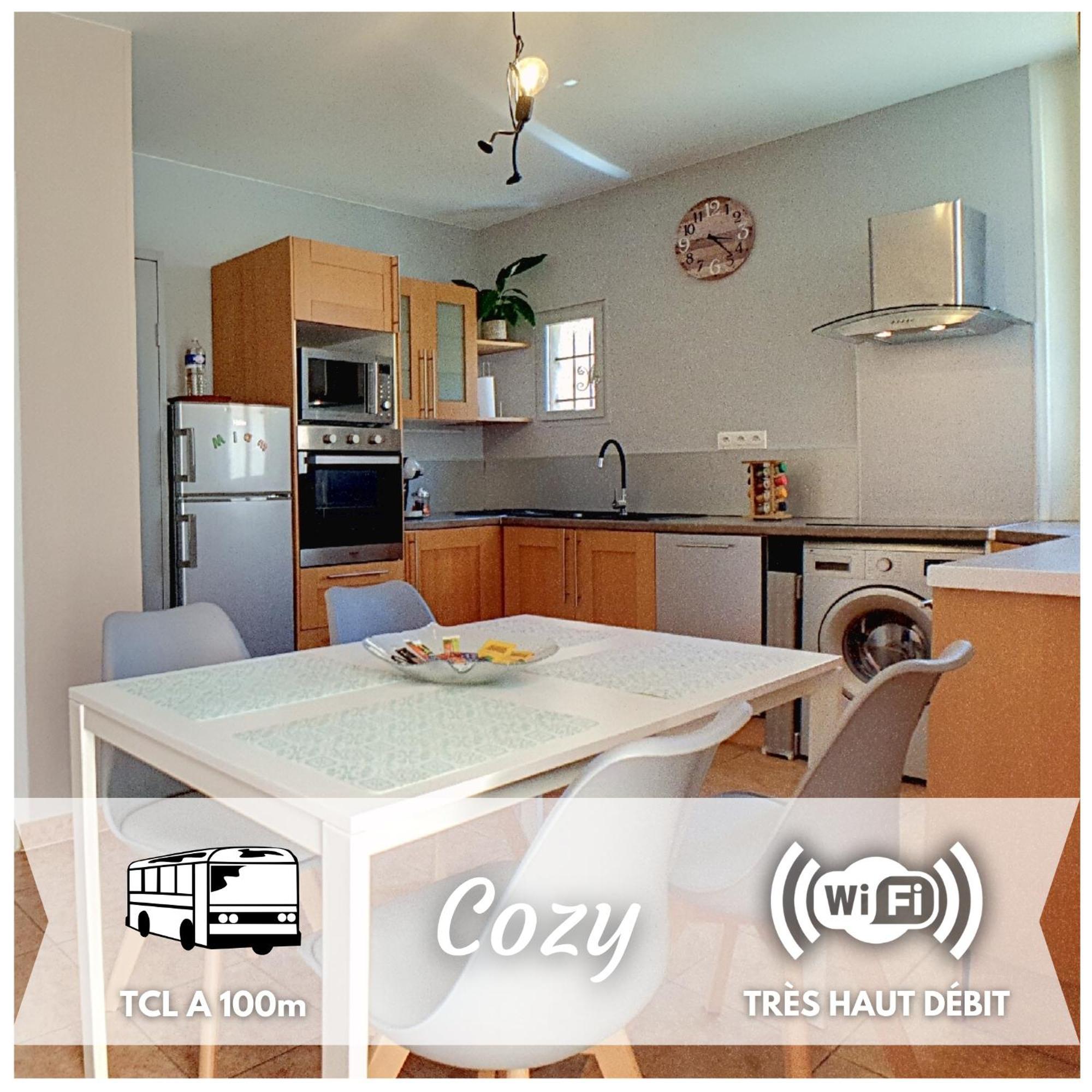 Stop Chez M Cozy # Qualite # Confort # Simplicite Pierre-Bénite Εξωτερικό φωτογραφία